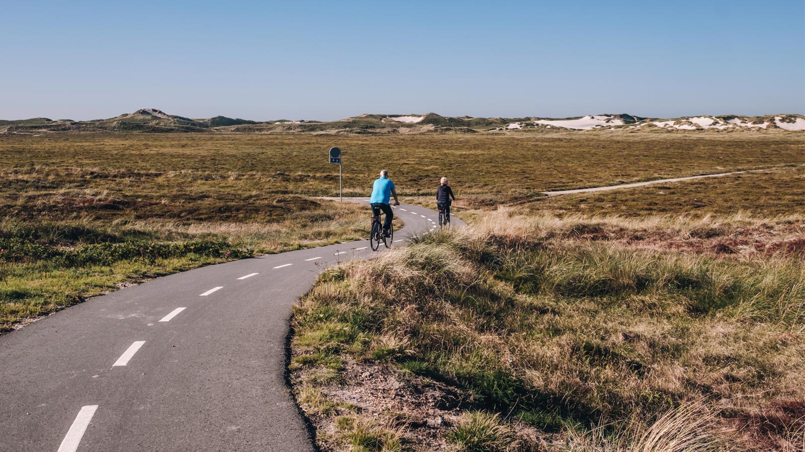 Cykel ved Hvide Sande