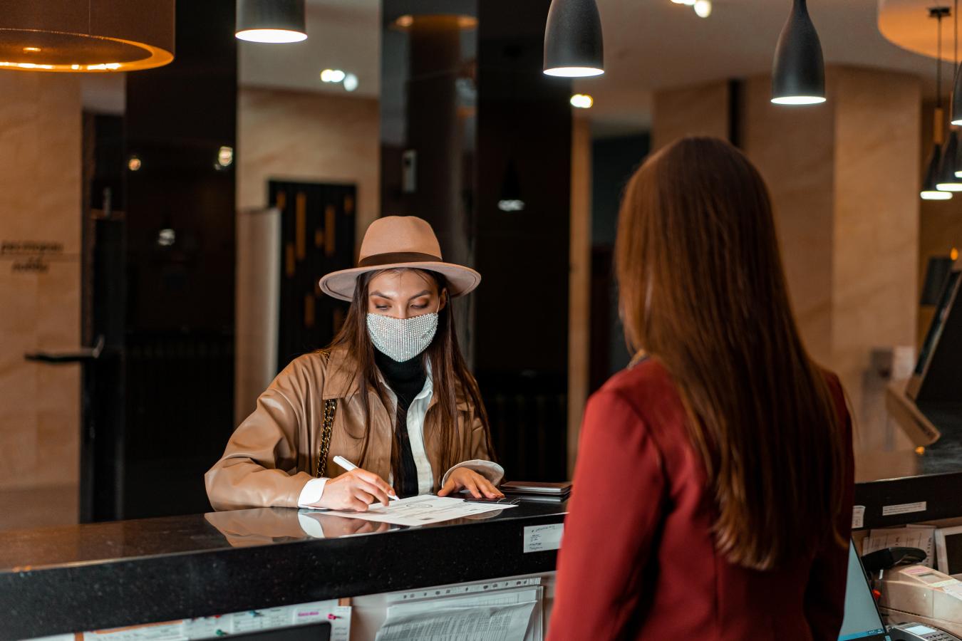 Turist under corona restriktioner