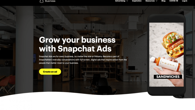 Snapchat business