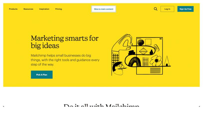 Mailchimp - Signup 1