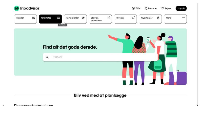 Tripadvisor - Grundlæggende