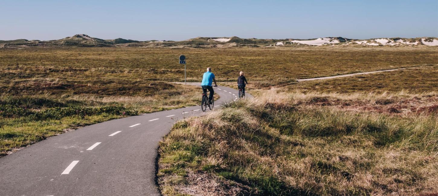 Cykel ved Hvide Sande