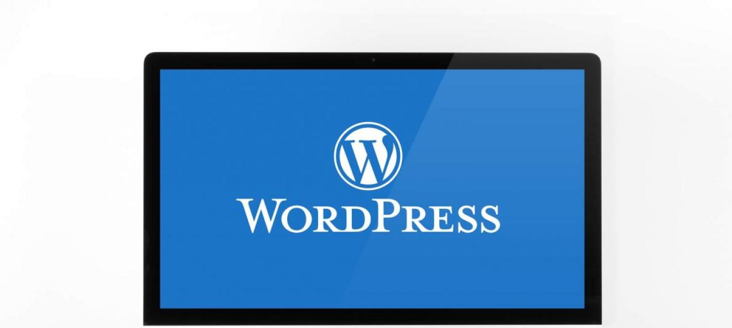 wordpress logo skaerm