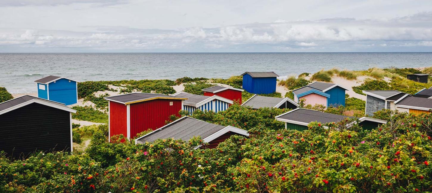 Strandhytter i Tisvildeleje