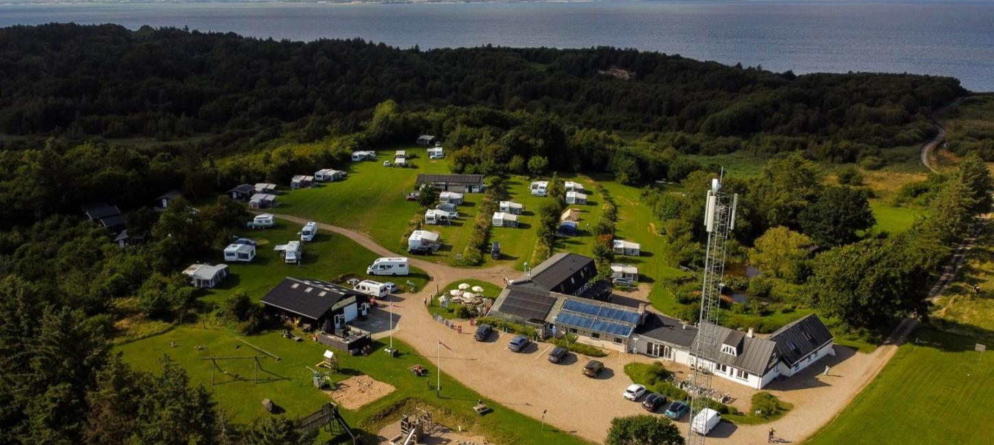 Dronefoto af Fur Camping 