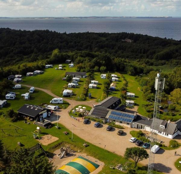 Dronefoto af Fur Camping 