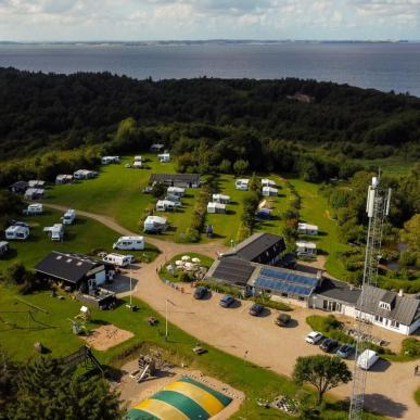 Dronefoto af Fur Camping 
